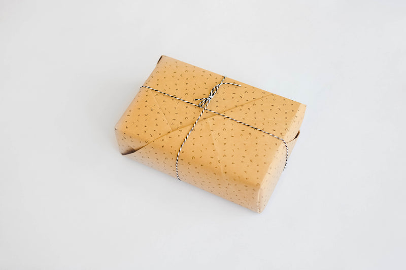 Letters X Ghazal Wrapping Paper