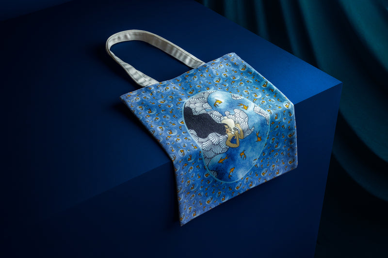 Water Tote Bag by Leanne
