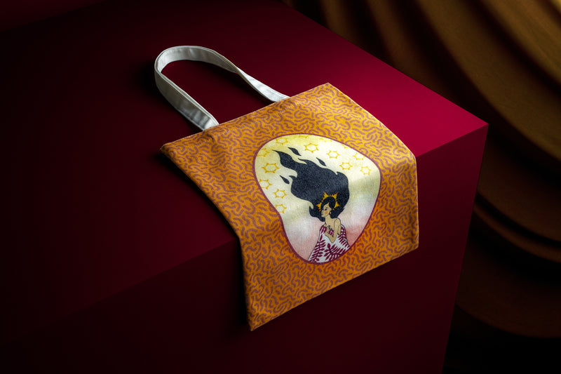 Fire Tote Bag by Leanne