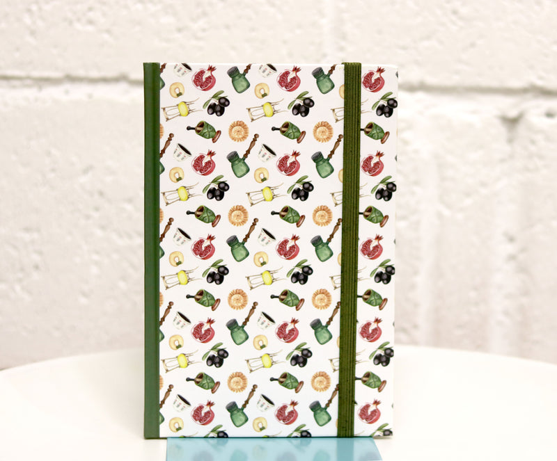 Mixed elements X Ghazal Notebook