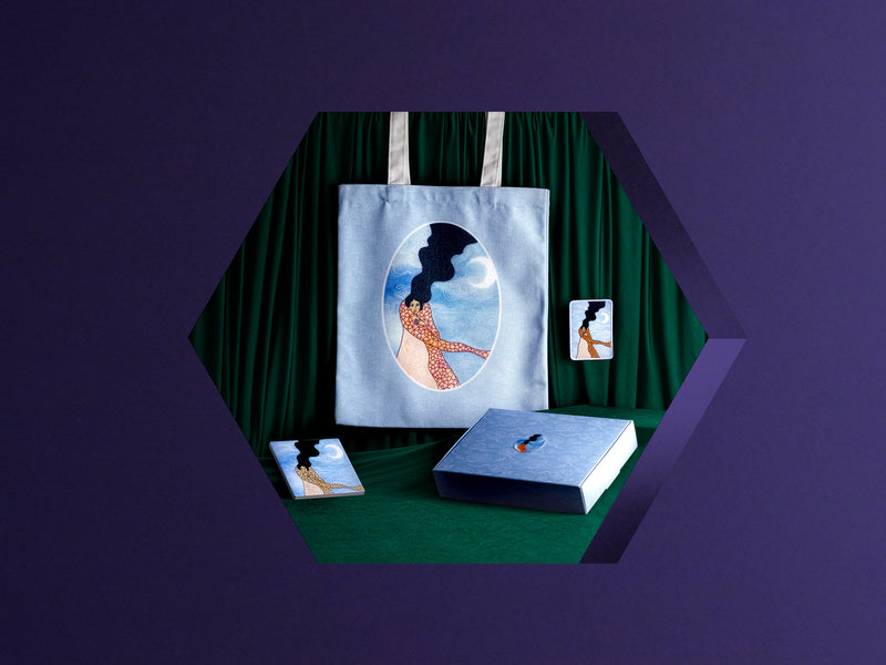Wind Tote Bag by Leanne